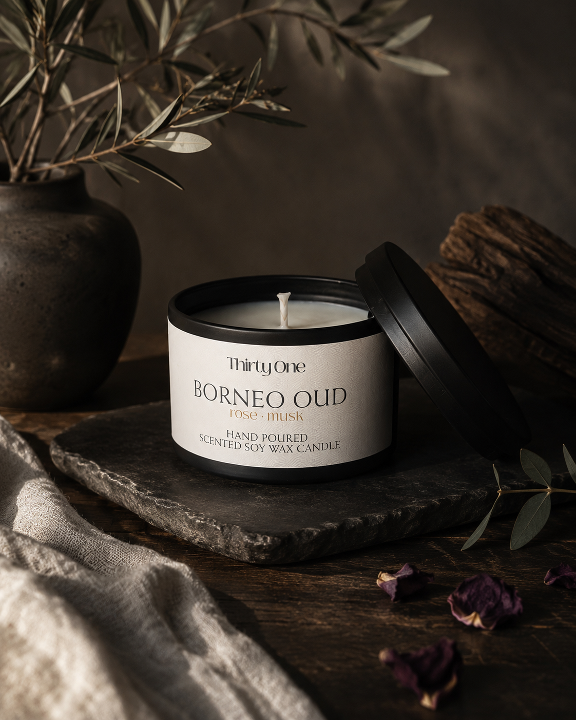 Borneo Oud, Rose & Musk