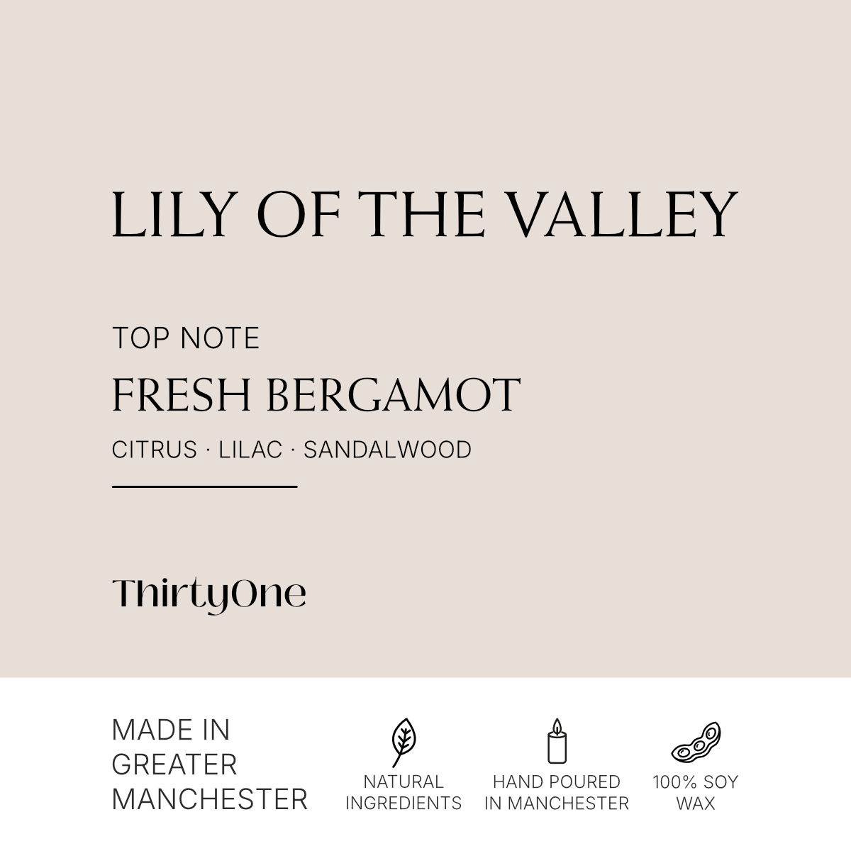Lily of the Valley, Tonka Bean & Lilac