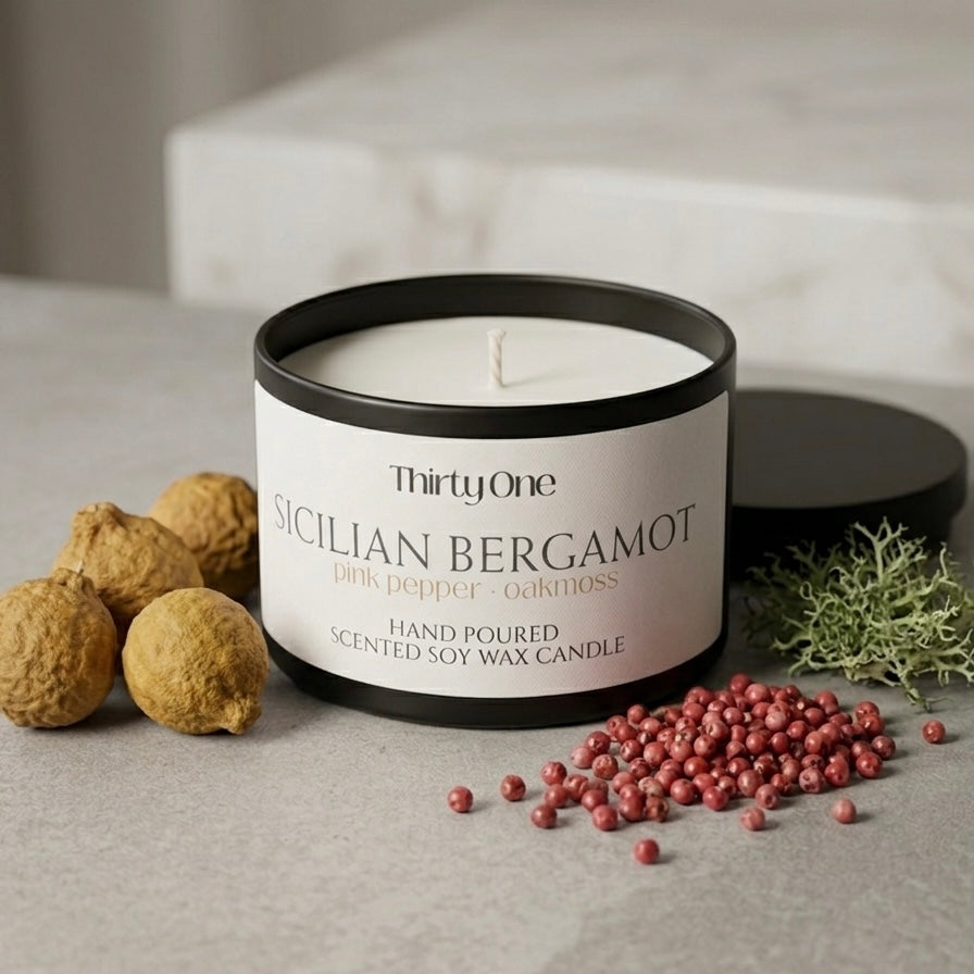 Sicilian Bergamot, Pink Pepper & Oakmoss