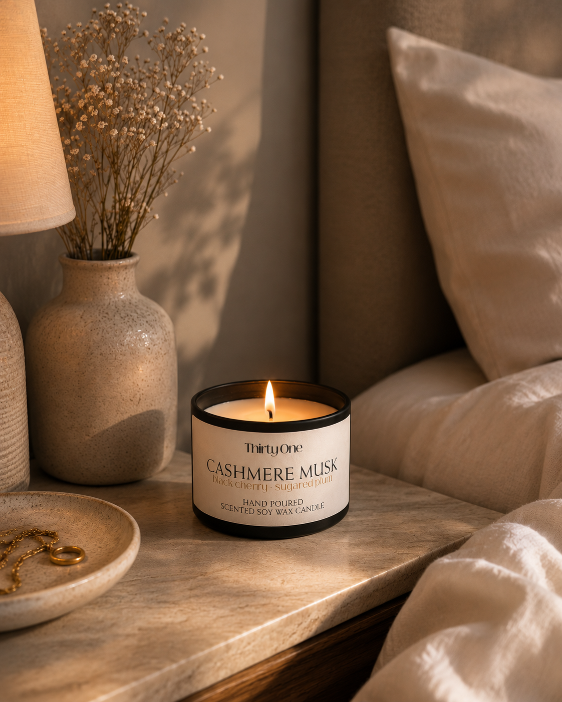 Cashmere Musk, Black Cherry & Sugared Plum