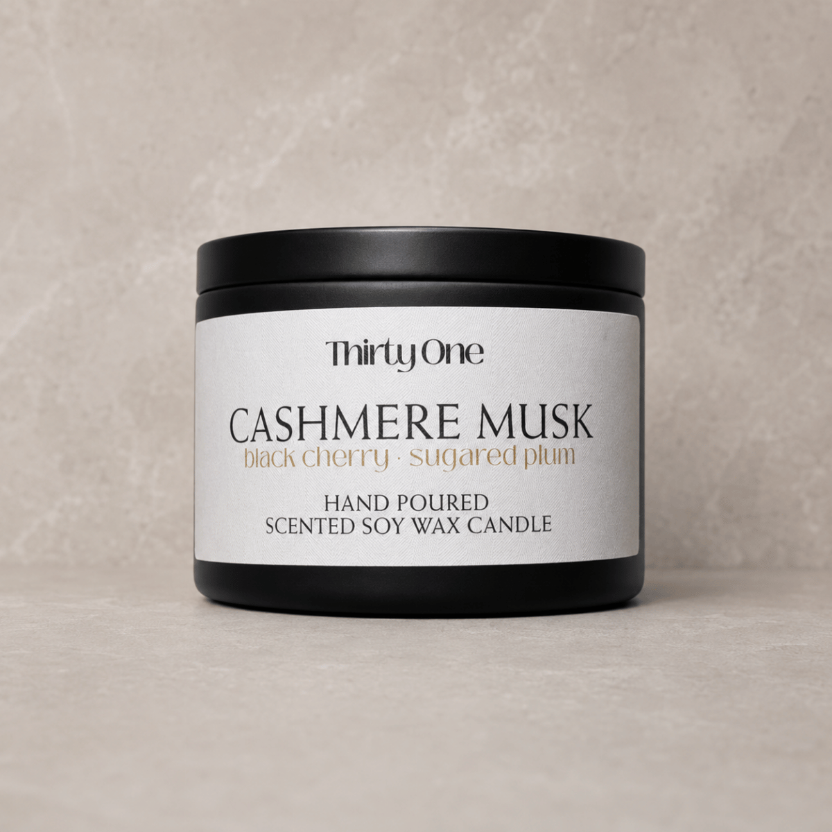 Cashmere Musk, Black Cherry & Sugared Plum