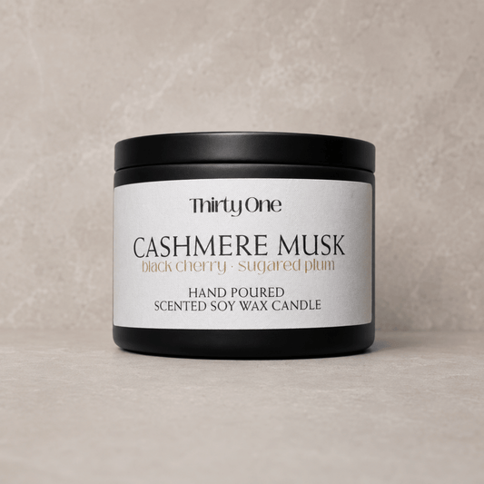 Cashmere Musk, Black Cherry & Sugared Plum