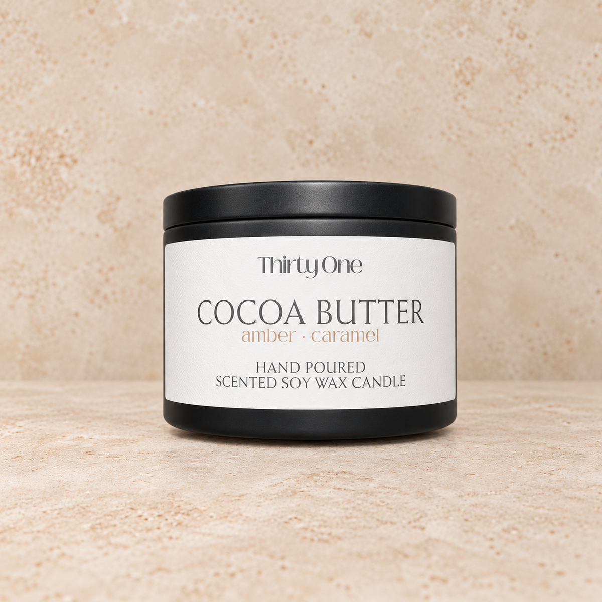 Cocoa Butter, Amber & Caramel