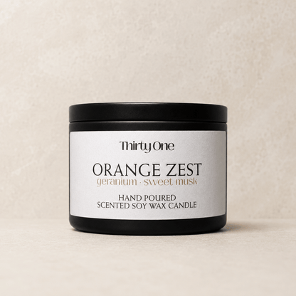 Orange Zest, Geranium & Sweet Musk