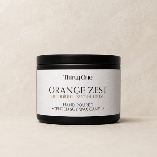 Orange Zest, Geranium & Sweet Musk