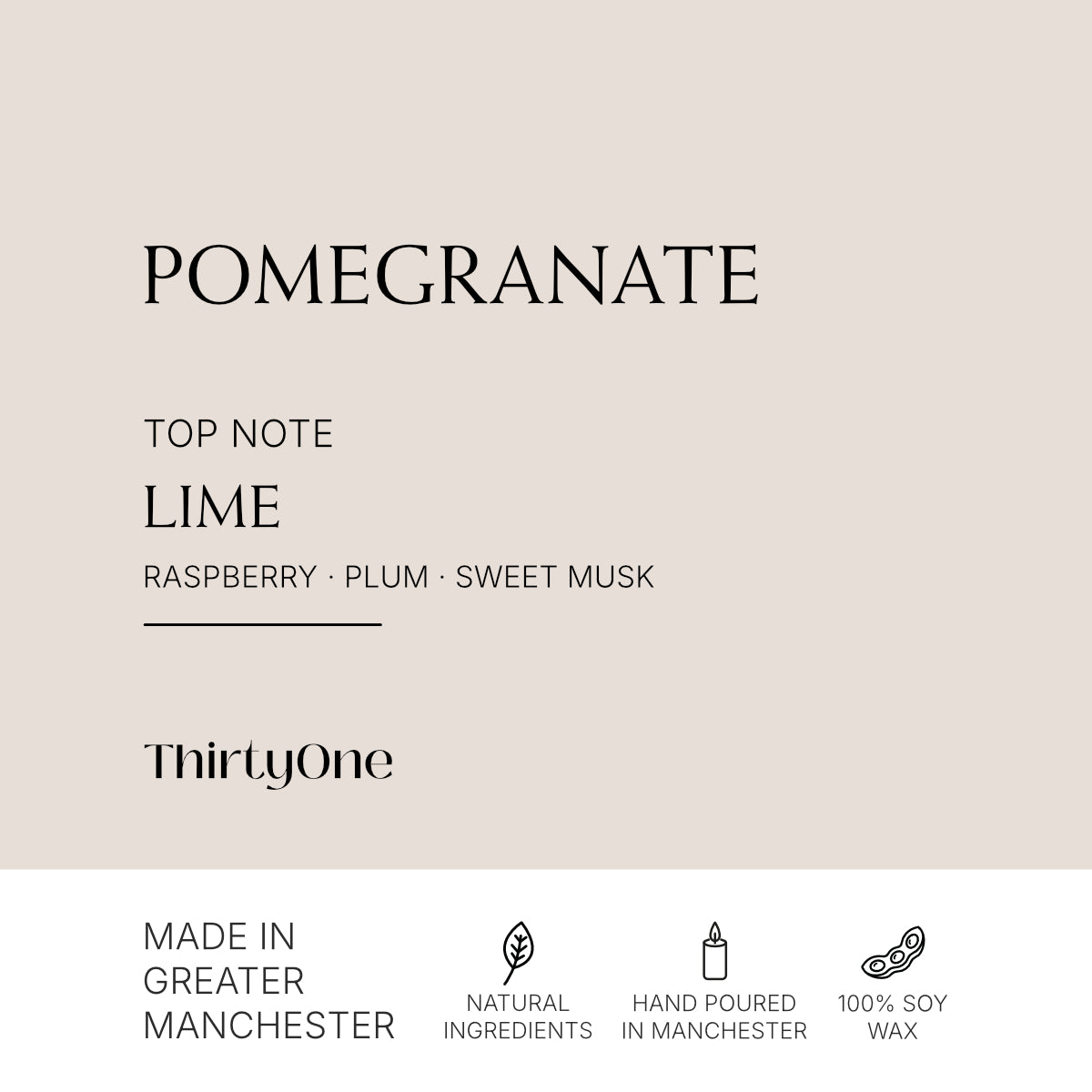 Pomegranate, Lime & Raspberry