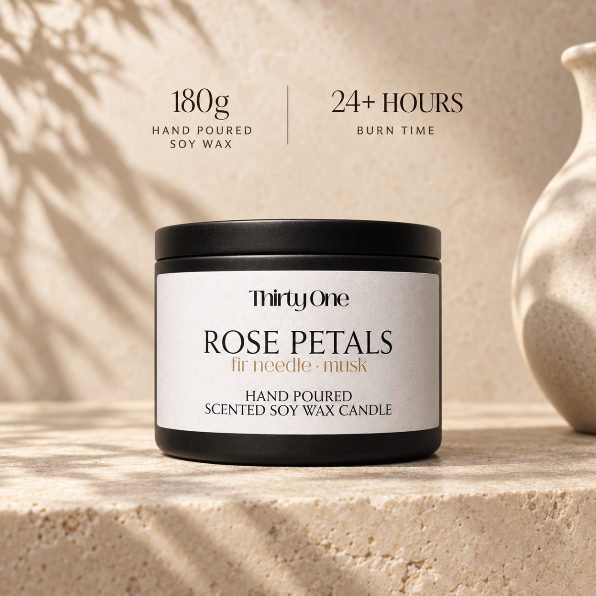 Rose Petals, Fir Needle & Musk