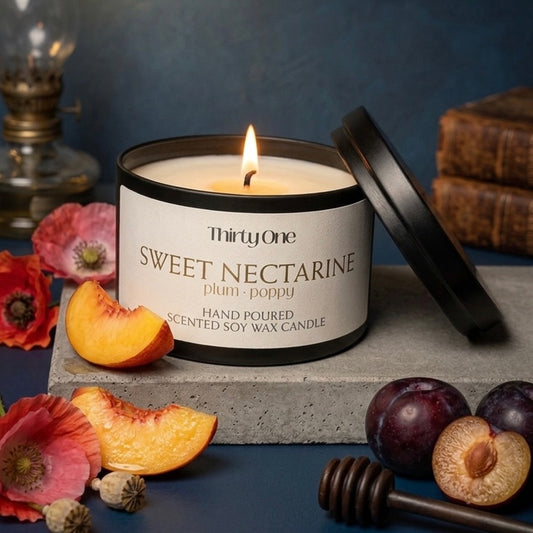 Sweet Nectarine, Plum & Poppy