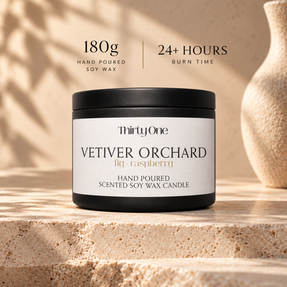 Vetiver Orchard, Fig and Raspberry