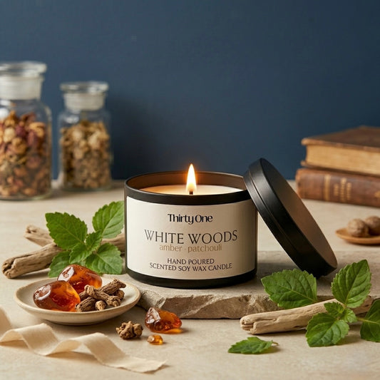 White Woods, Amber & Patchouli